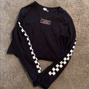 vans crop top